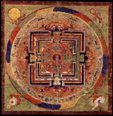 Tibetan book of the dead mandala